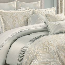 Calmfield Comforter Set Aqua