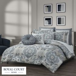 Lisbon Comforter Set Slate