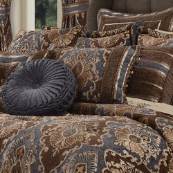 Sofia Chenille Comforter Set Multi Warm