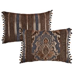 Sofia Chenille Reversible Accent Rectangle Pillow Multi Warm