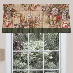 Queensland Tailored Valance Multi Warm 72 x 18