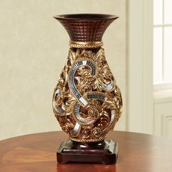 Daniella Decorative Vase Mahogany