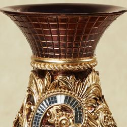 Daniella Decorative Vase Mahogany