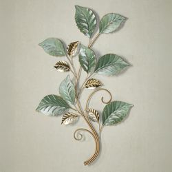 Adaira Leaves Wall Art Green