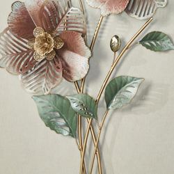 Floral Duo Wall Art Rosewood