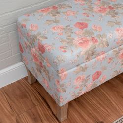 Yara Storage Bench Powder Blue