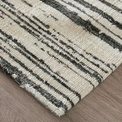 Nico Rectangle Rug Black/White