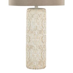Niecy Table Lamp Pair Light Cream