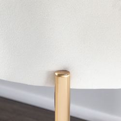 Shea Storage Bench Off White