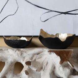 Patton Decorative Bowls Gold/Black