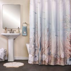 Curacao Shower Curtain Multi Pastel 70 x 72