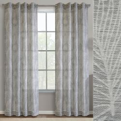 Boradal Grommet Curtain Panel Gray