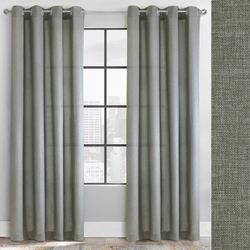 Allaben Grommet Curtain Panel Gray