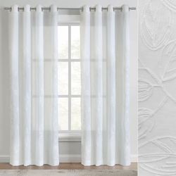 Mercher Grommet Curtain Panel White