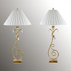 Loralei Table Lamp Pair Gold