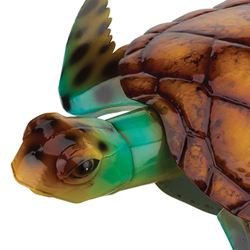 Sea Turtle Sculpture Multi Earth