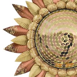 Radiant Mosaic Wall Art Multi Metallic