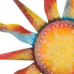 Maya Sun Wall Art Multi Warm