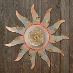 Adra Sun Wall Art Multi Earth