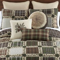 Pine Patch Mini Quilt Set Multi Warm