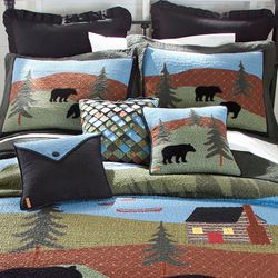 Bear Lake Quilt Green