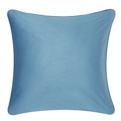 Ariana Solid Color Velvet Pillow Blue 20 Square