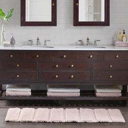 Tufted Channel Bath Rug Runner 24 x 58