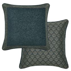 Nancy Reversible European Sham Dark Teal