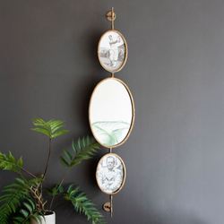 Sierra Wall Mirror Picture Frame Antique Gold