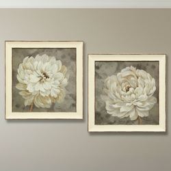Blooming in Neutral II Framed Wall Art Cream