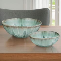 Margot Decorative Bowls Seafoam Set of Two