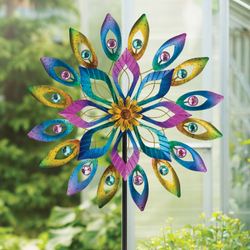 Flowing Petals Wind Spinner Multi Bright
