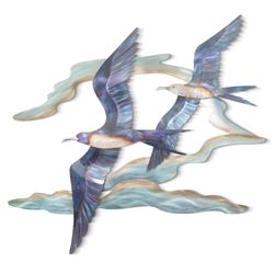 Tropical Frigate Birds Wall Sculpture Multi Cool