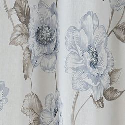 Belgrave Semi Sheer Grommet Curtain Panel White 52 x 84