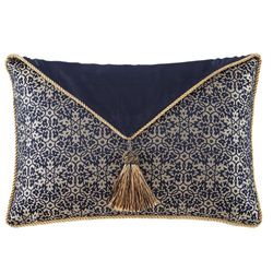 Vaughn Envelope Rectangle Pillow Navy