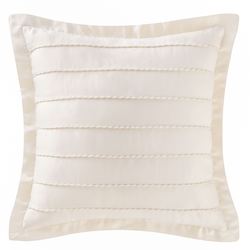 Paloma Flanged Pillow Ivory 16 Square