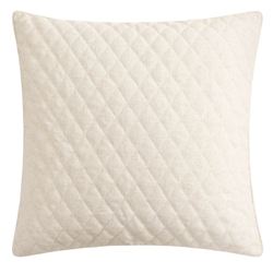 Lauryn Quilted European Sham Almond