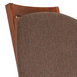 Monroe Folding Counter Stool Pair Fruitwood