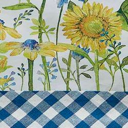 Mid Summers Day Table Runner Yellow 13 x 54