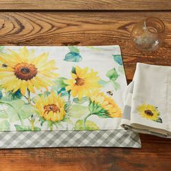 Follow the Sun Placemats Yellow Set of Four