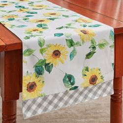 Follow the Sun Table Runner Yellow 13 x 54