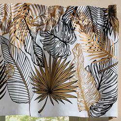 Tropical Essence Valance Black/Gold 60 x 14