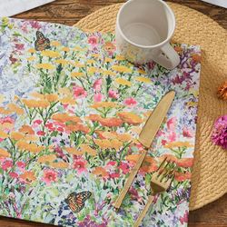 Butterfly Oasis Placemats Multi Bright Set of Four