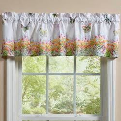 Butterfly Oasis Valance Multi Bright 60 x 14