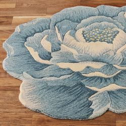 Delilah Rug Runner Blue 26 x 5