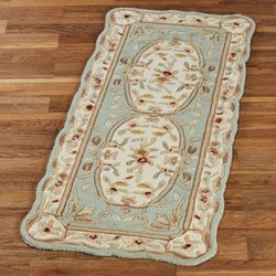 Rose Aubusson Rug Runner 2 x 5