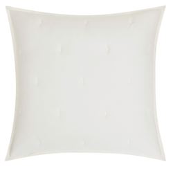 Balman Quilted European Sham Off White