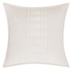 Balman Embroidered Pillow Off White 18 Square