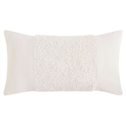Demeter Tailored Rectangle Pillow Ivory