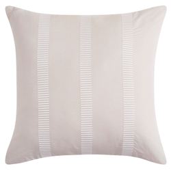 Demeter Embroidered Pillow Oatmeal 18 Square